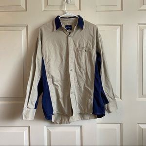 Wrangler two toned button up